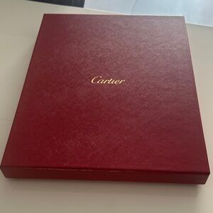 Cartier Burgundy Presentation Box
